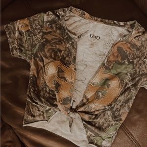 Hunting Camo Crop Top